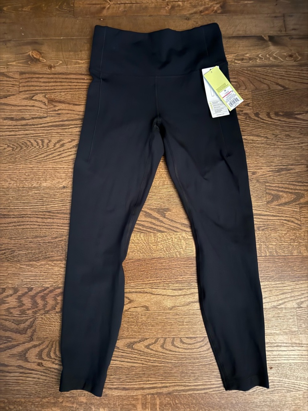 Black High-Waist Active Leggings